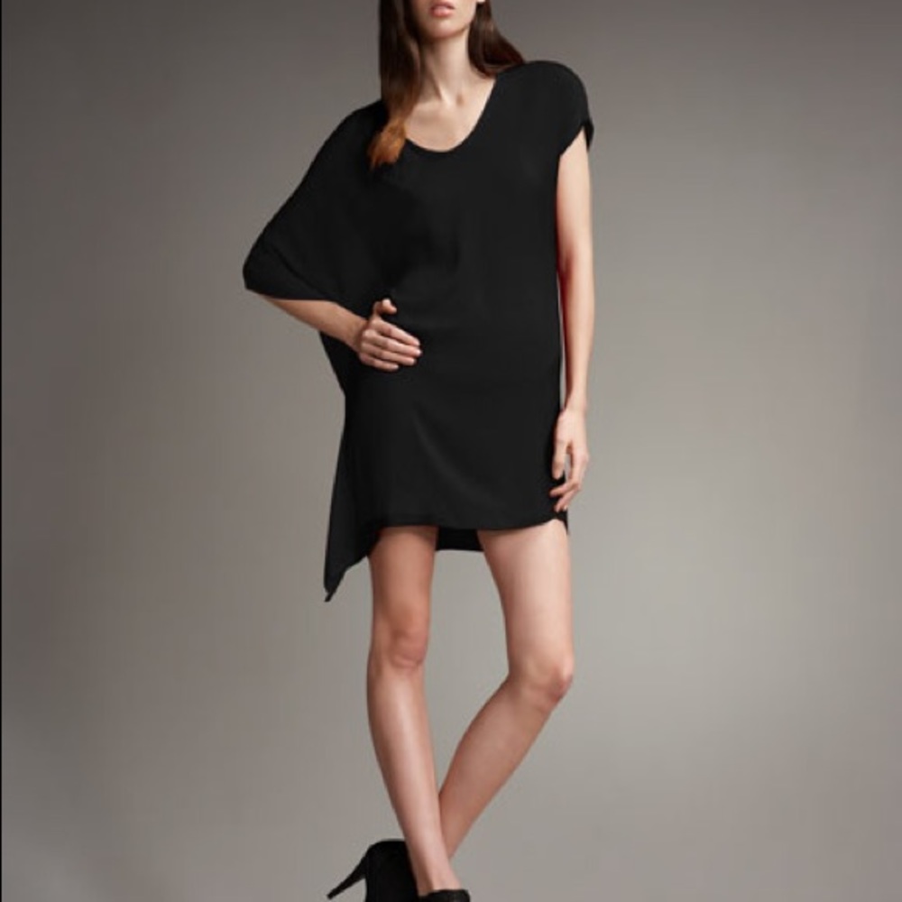 Helmut Lang Asymmetrical Orbit Dress
